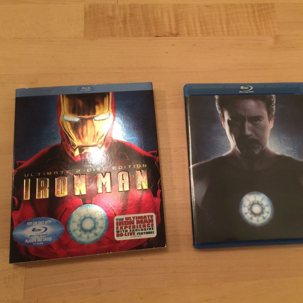 Iron Man Ultimate Edition Bluray Region1 US
